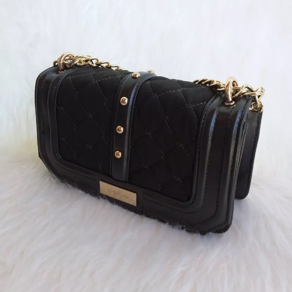 BEBE MINI STEPHANIE FAUX SUEDE CLUTCH CROSSBODY BAG OLIVE GREEN NWT